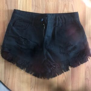 Brand new! Black shorts never worn. Size women medium.